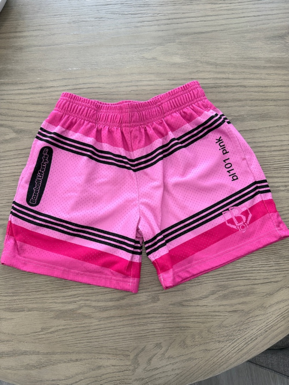 Boys (YL) Baseball Lifestyle Crayon Youth Shorts
BL101 Pink
